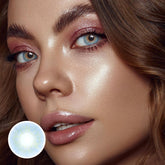 Lentes de contacto de color azul Elfie